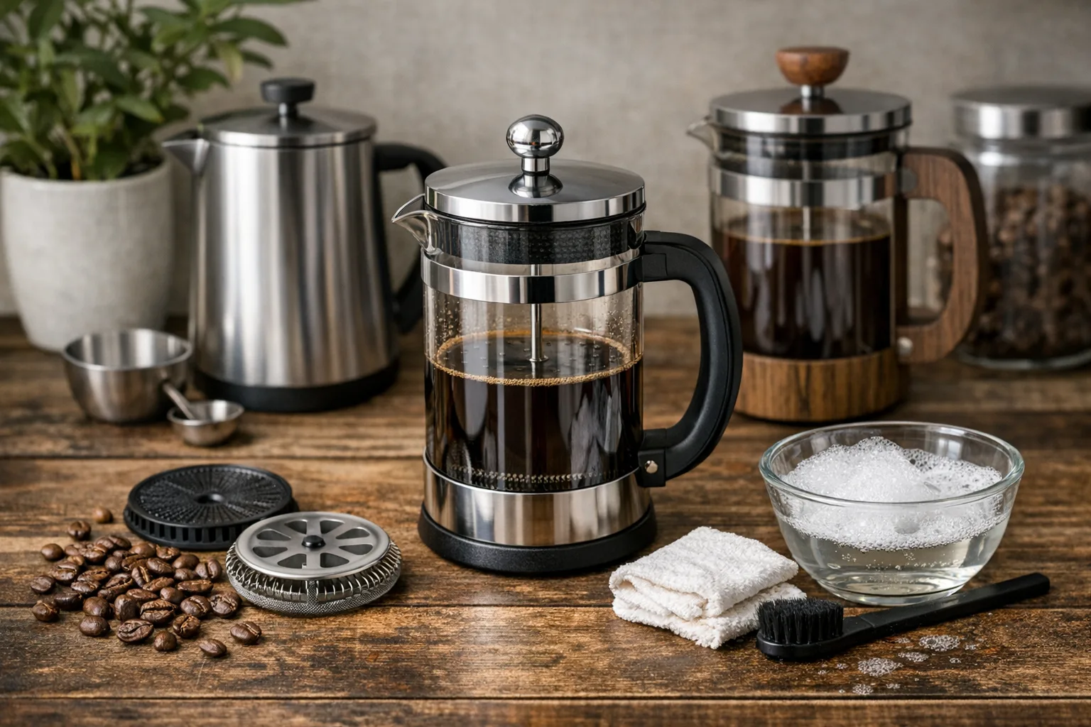 Die 5 wichtigsten Kaufkriterien fuer Kaffeepressen: Design, Funktionalitaet und Reinigung