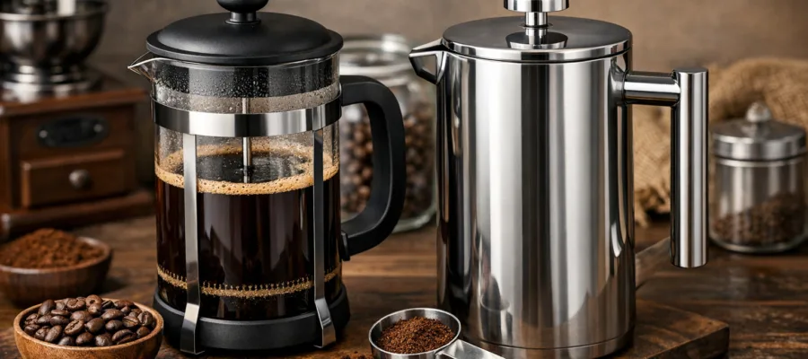 Kaffeepresse kaufen: Ultimativer Ratgeber fuer die beste Wahl von French Press bis Edelstahlmodell