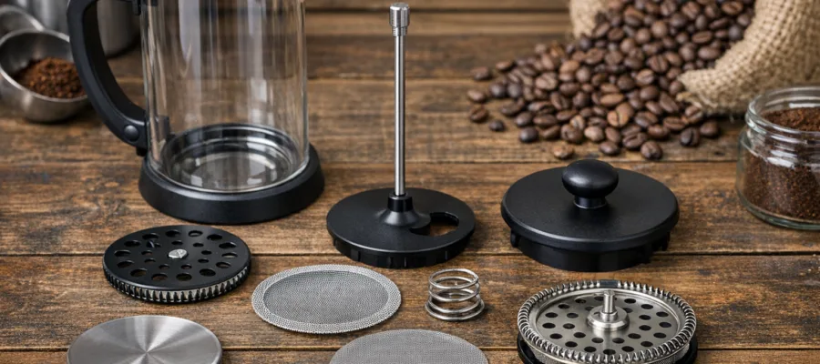 Kaffeepresse richtig zusammenbauen: So geht die sichere Bedienung