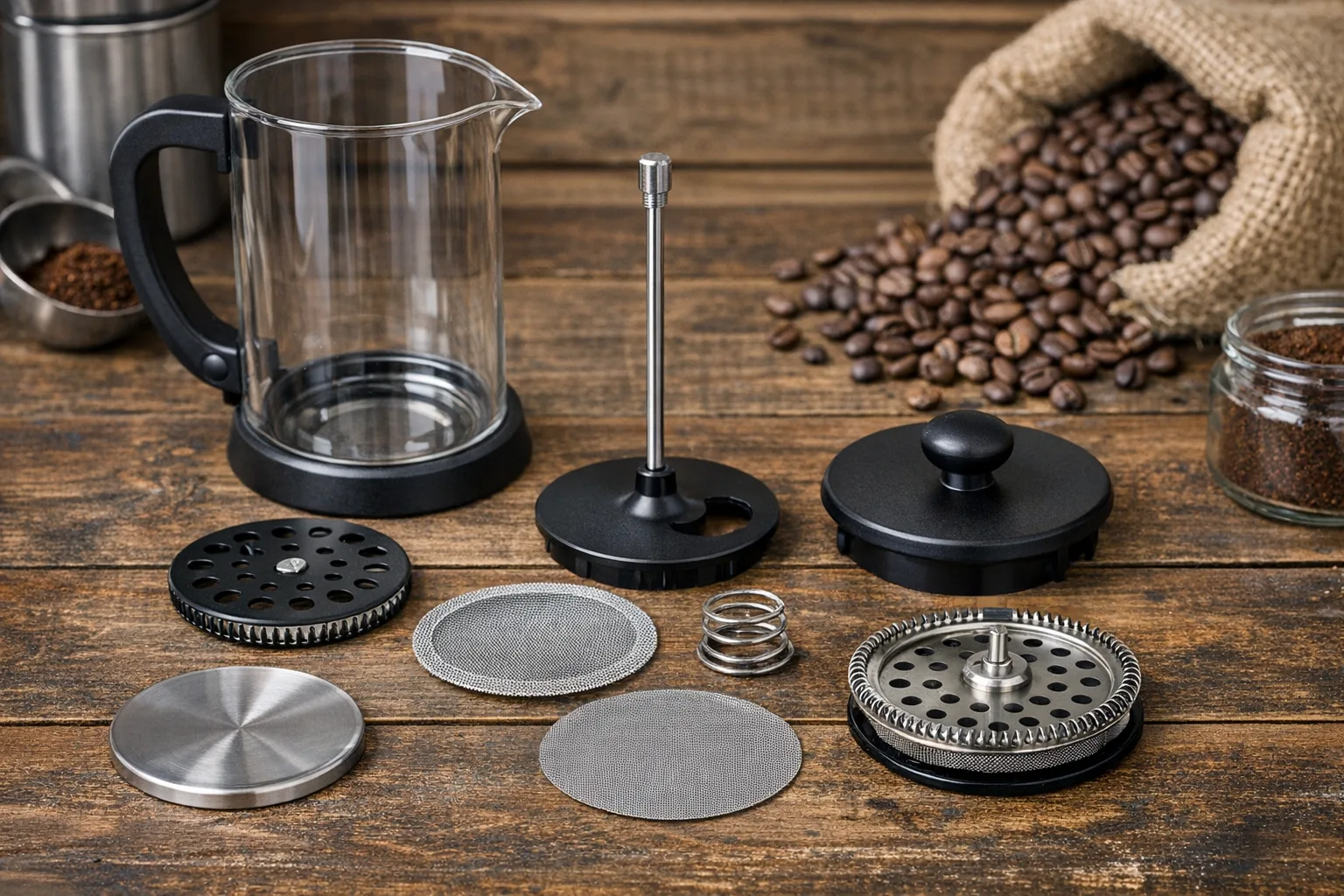 Kaffeepresse richtig zusammenbauen: So geht die sichere Bedienung