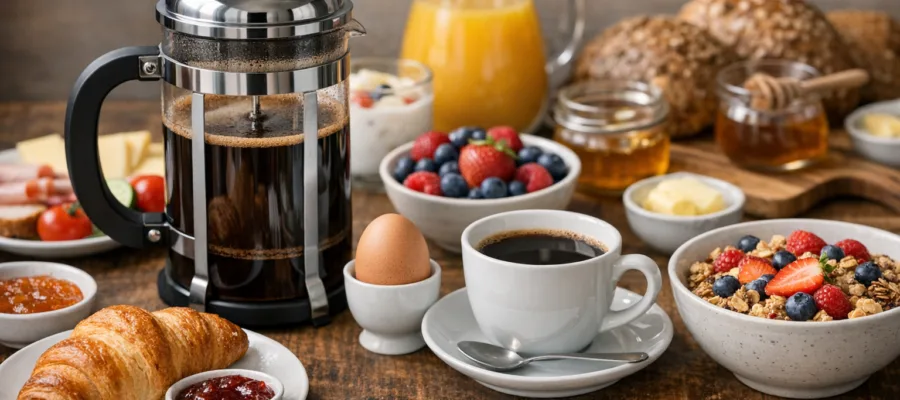 Kaffeepresse und Fruehstueckskultur: Ein besonderer Start in den Tag