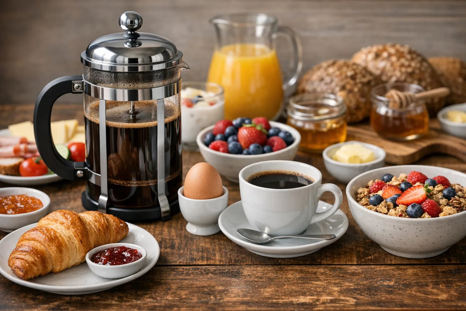 Kaffeepresse und Fruehstueckskultur: Ein besonderer Start in den Tag