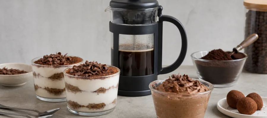 Dessertrezepte mit Kaffeepresse