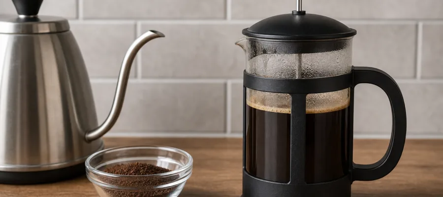 Wassertemperatur fuer Kaffeepresse: So treffen Sie die ideale Temperatur