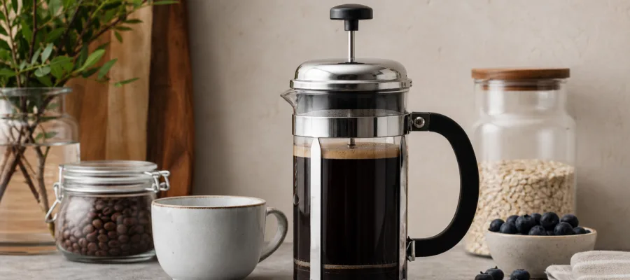 Fruehstuecksrezepte mit Kaffeepresse