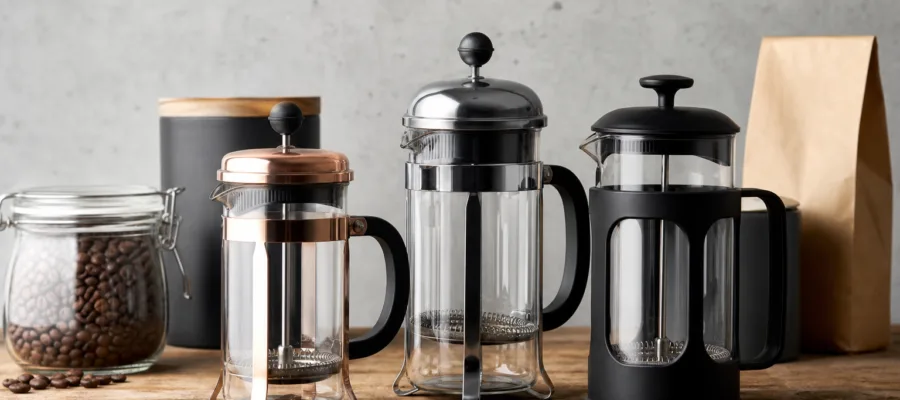 Kaffeepresse Guide fuer Einsteiger: Von der Auswahl bis zur ersten Tasse perfekt vorbereitet